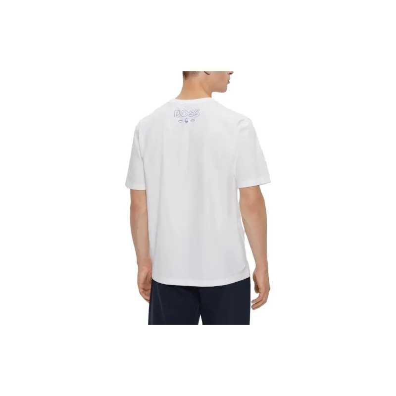 HUGO BOSS T Shirts Men White-3