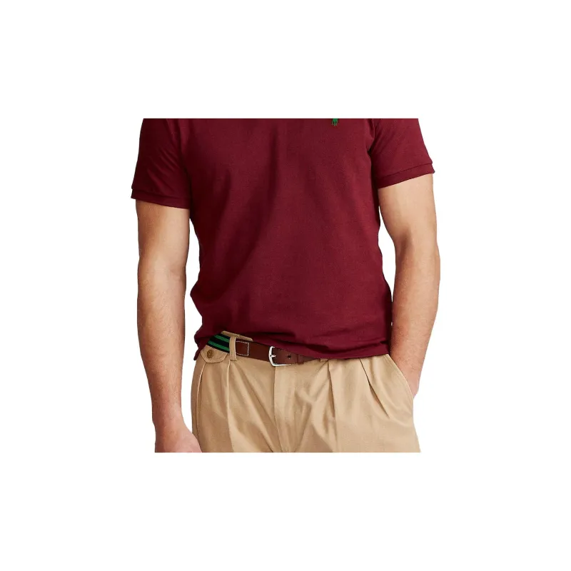 Polo Ralph Lauren Polo Shirt Men's Burgundy-3