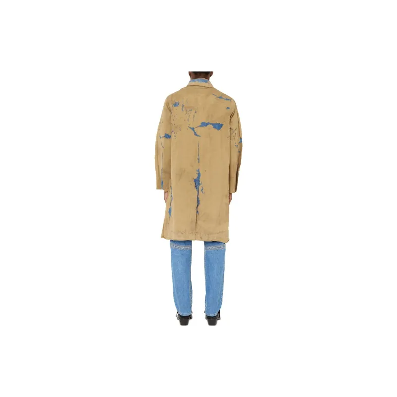 DIESEL Denim Jackets Men Light Brown-2
