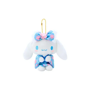 Sanrio Cinnamoroll Cherry Blossom Kimono Collection Dolls Plush Pendant 12cm High