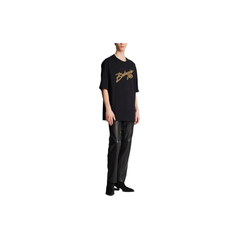 BALMAIN Signature T Shirt-5