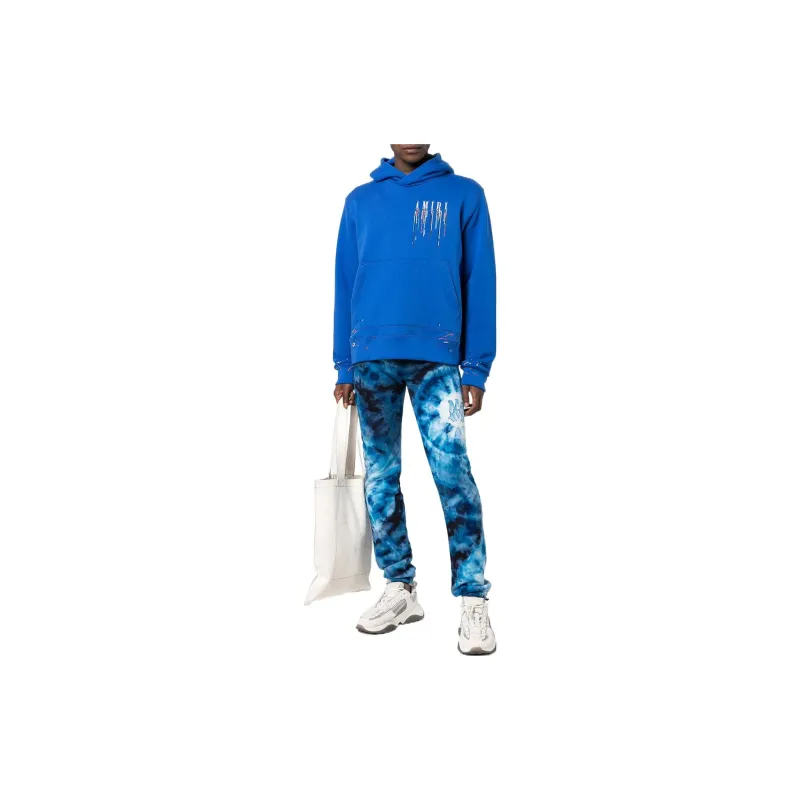 AMIRI Paint Drip Core Logo Hoodie-1