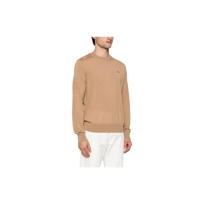 DSQUARED 2 Crew neck Virgin Wool Jumper-3