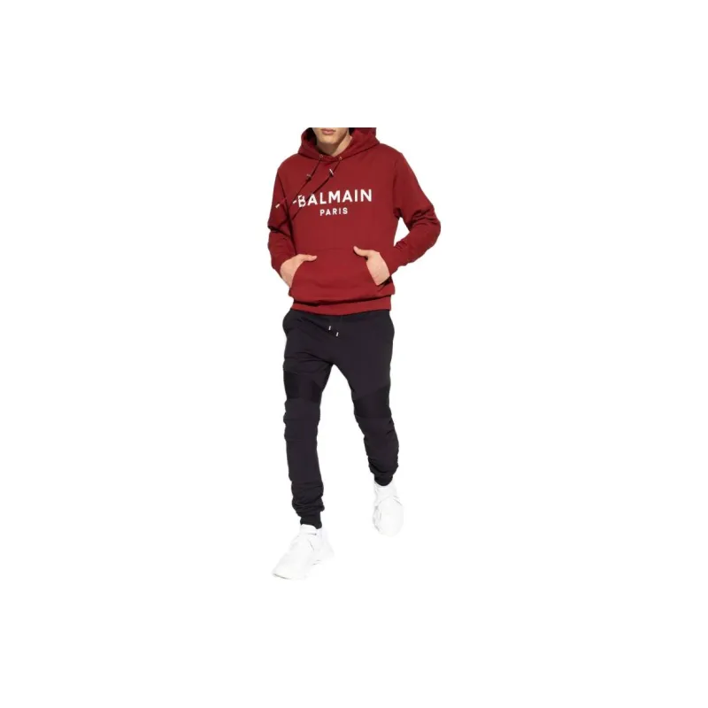 BALMAIN Paris Hooded Sweatshirt-1