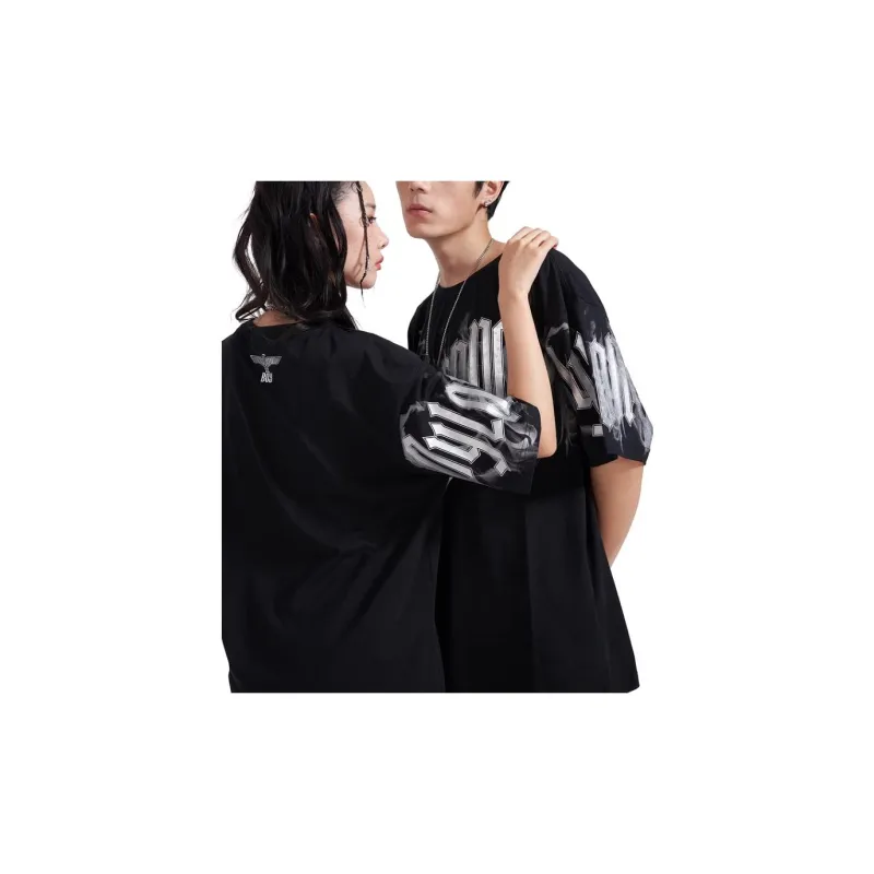Boy London T Shirt Unisex Black Gold-5