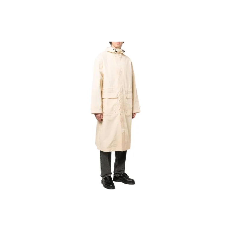 DIESEL Trench Coats Men Beige-3
