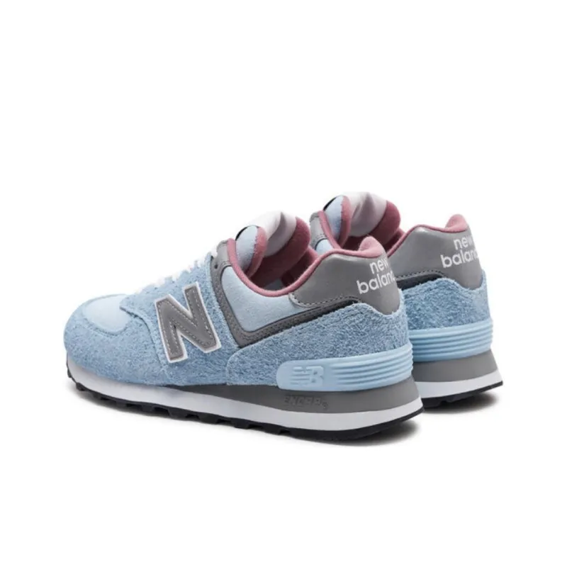New Balance 574 Light Blue Seude-3