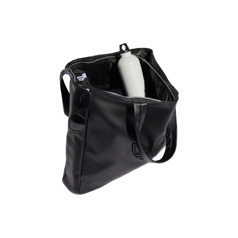 Adidas Originals Recycled Polyester Tote Bag Shopping Bag Handbag Regular Unisex Black-4
