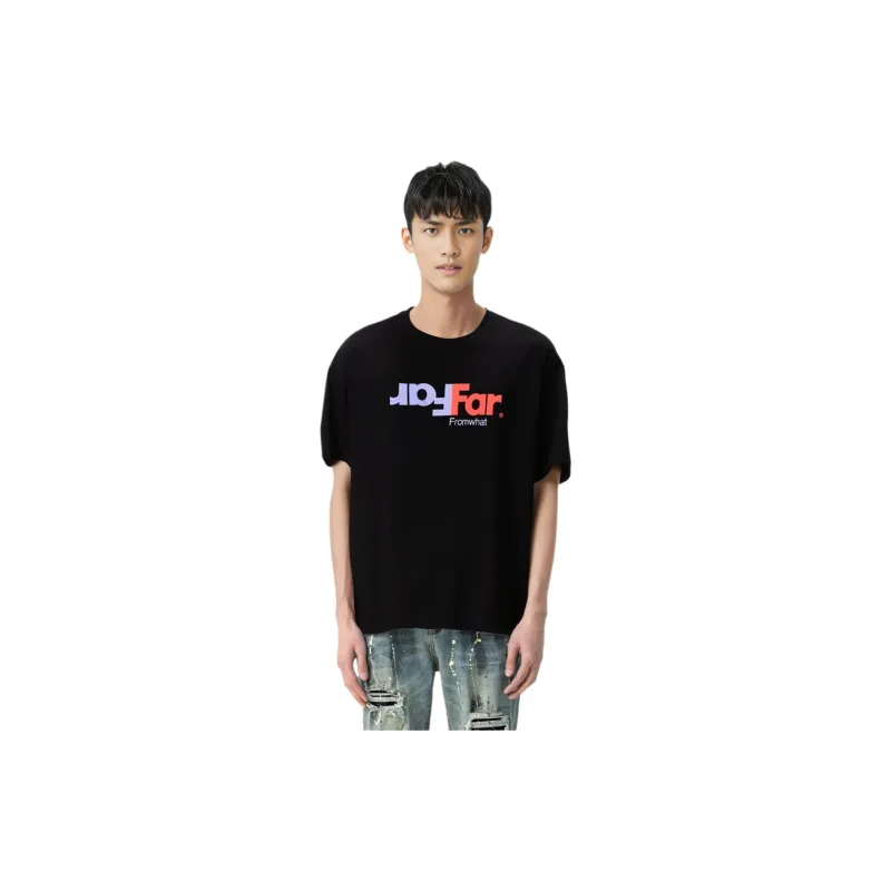 FARFROMWHAT T Shirt Men's Black-3