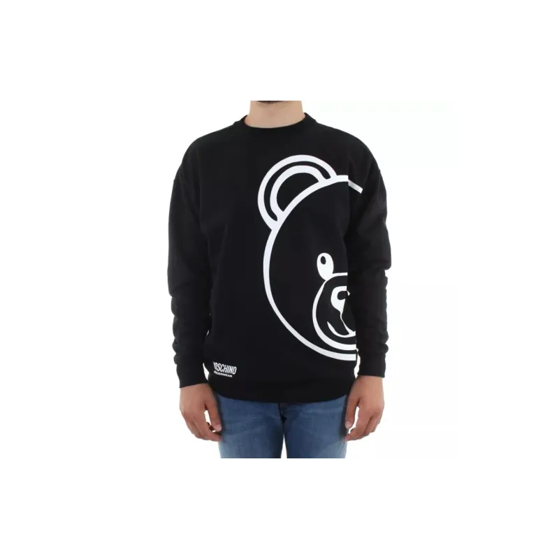 MOSCHINO Sweatshirts Men Black-2