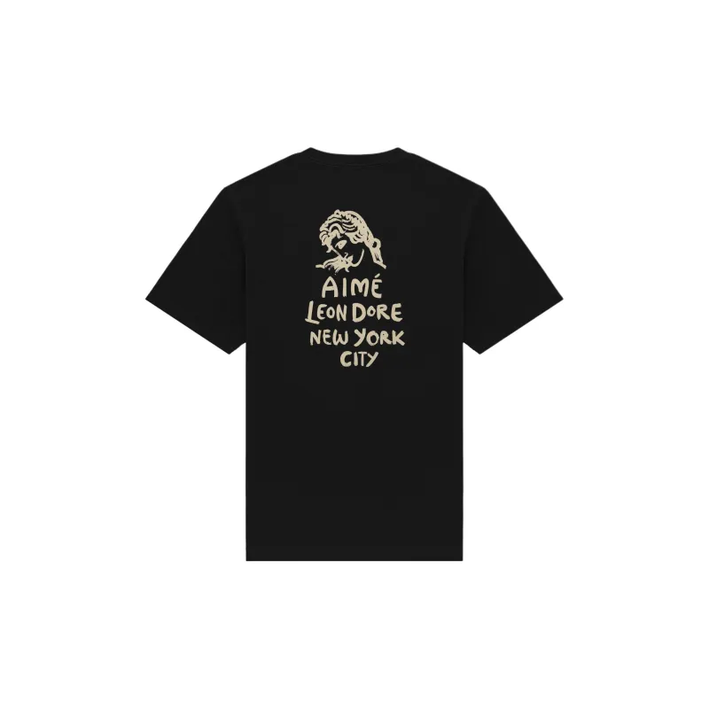 AIME LEON DORE FW24 T-Shirt Unisex Ink Black-1
