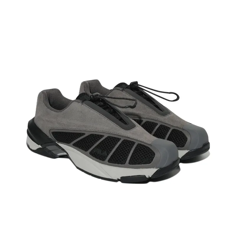 FILA REPLICA Wear Resistant Low Top Casual Shoes Unisex Gray-2
