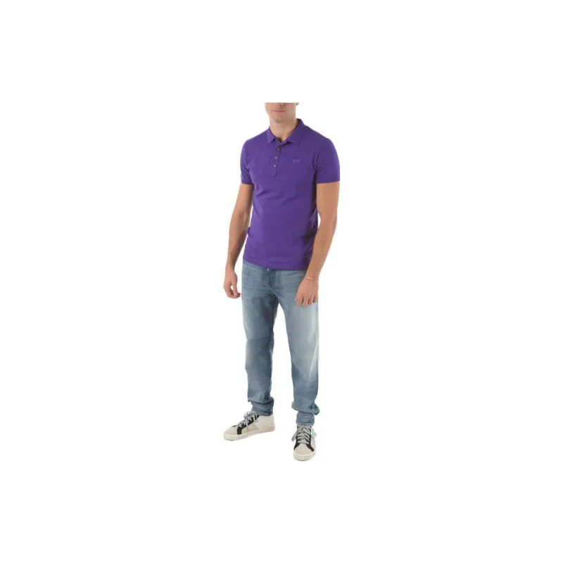 DIESEL Polo Shirts Men Purple-1