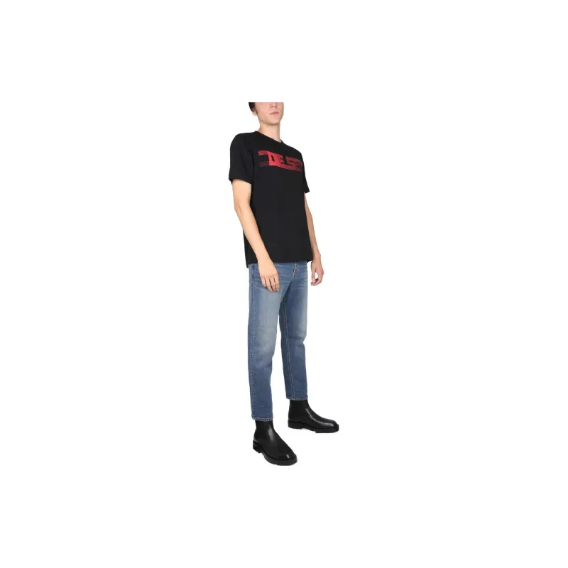 DIESEL T Shirts Men Black-1