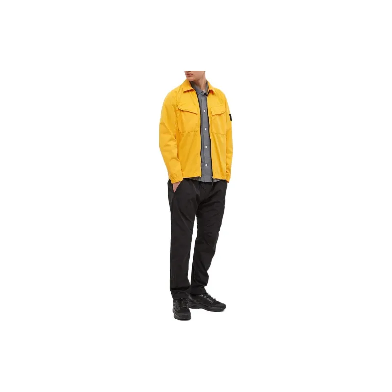 STONE ISLAND Jacket Men's Yellow-1