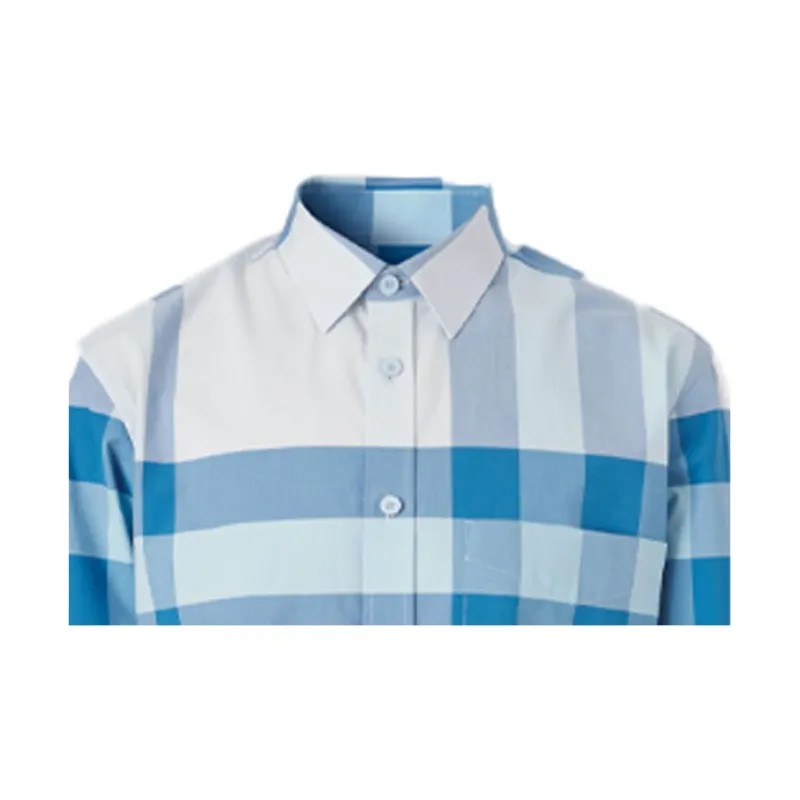 Burberry SS22 Shirt Men's Sky Blue-5