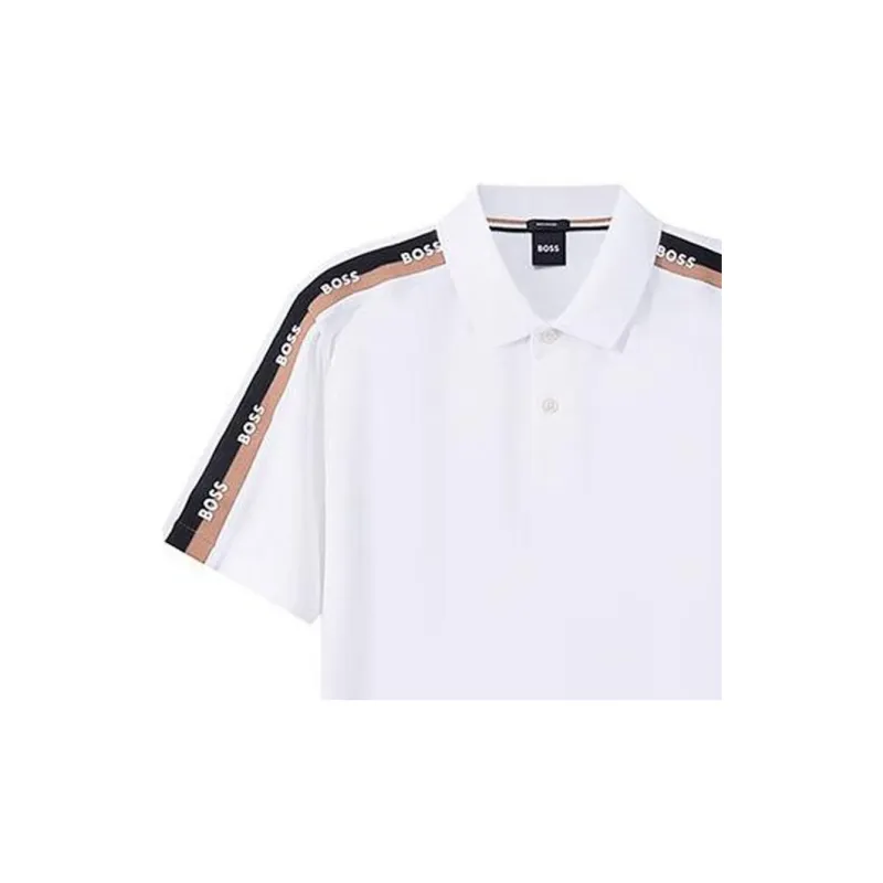 HUGO BOSS Polo Shirts Men White-2