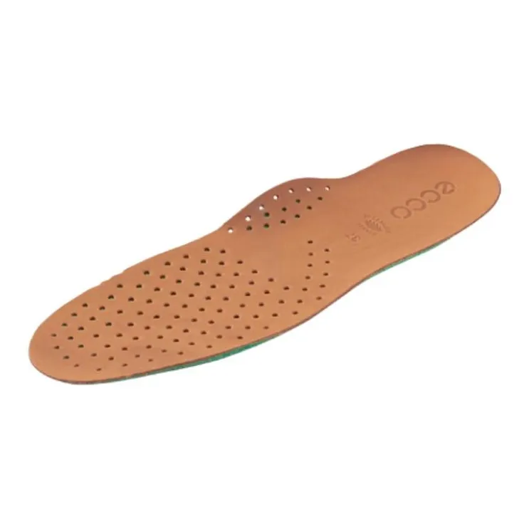 Ecco Cow Leather Insoles Unisex Brown/Black-0