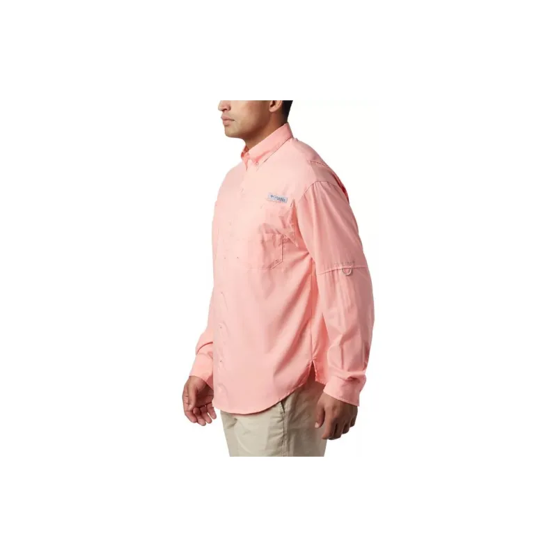 Columbia PFG Tamiami Shirt Men's Pink-3