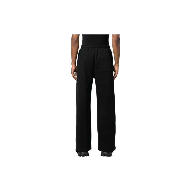 OFF WHITE Drawstring Wide Leg Trousers-3