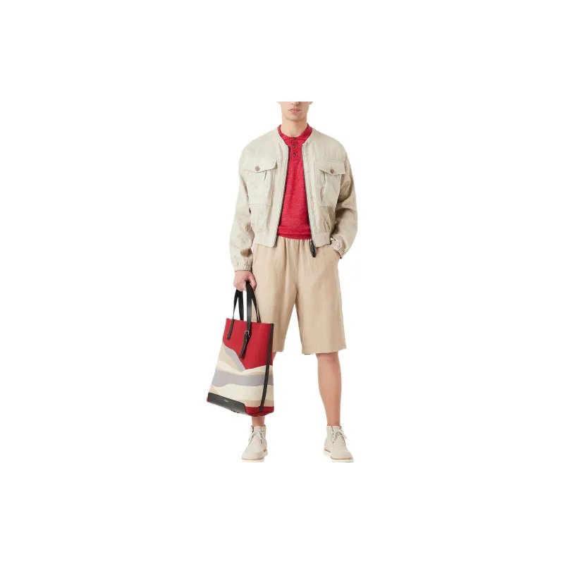 AMANI FW22 Casual Shorts Men's Khaki-1