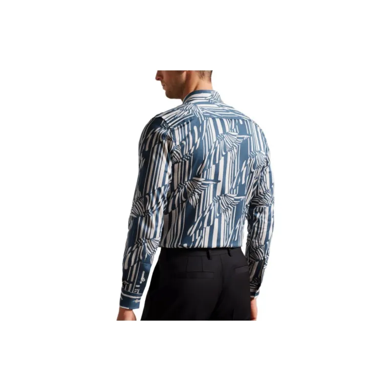 Ted Baker Shirts Men Blue-2