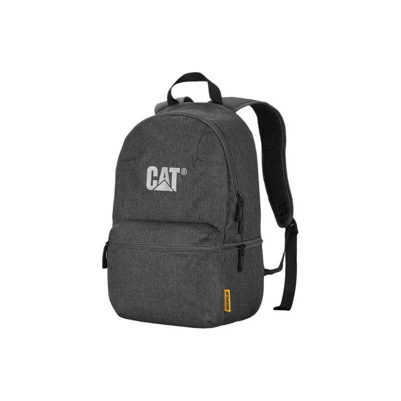 CAT Polyester Backpack Medium Size Unisex Dark Gray-1