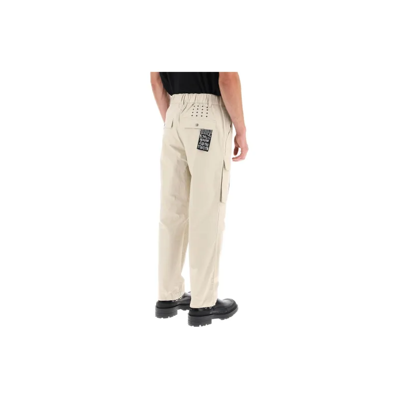 Ksubi Cargo Pants Men White-3
