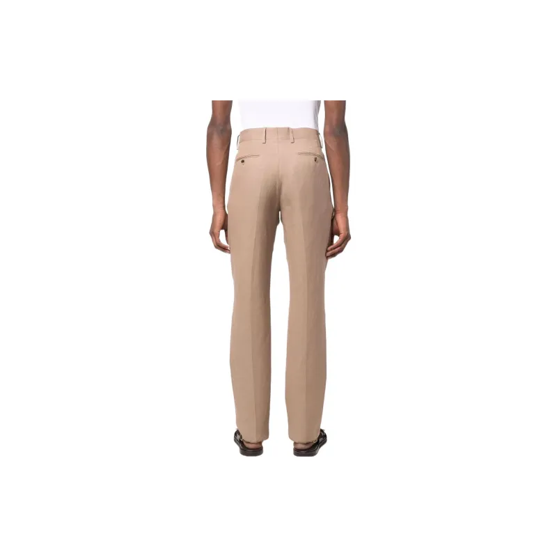 LARDINI Suit Trousers Men Dark Khaki-2