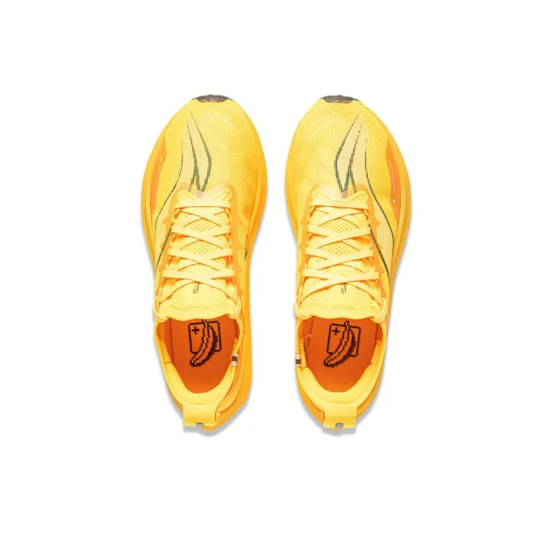 LINING Feidian 4 Elite Running Shoes Unisex Low Top Neon Mango Yellow-3
