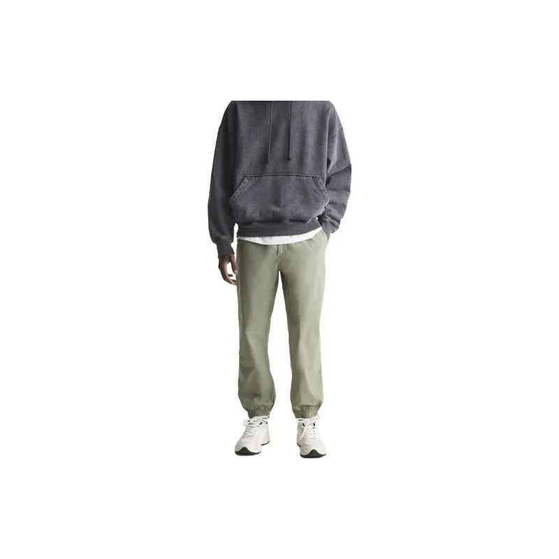 ZARA Casual Pants Men's Light Green-2
