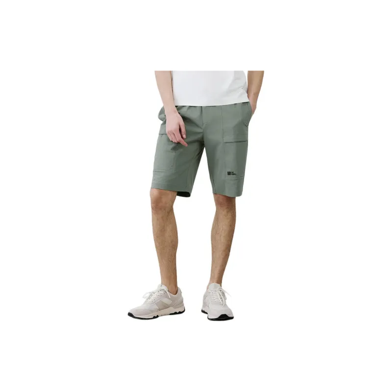 MARC OPOLO Casual Shorts Men's Gray Green-1