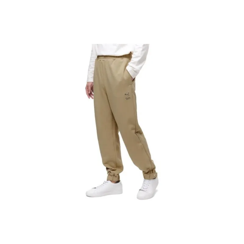 Maison Kitsune X PUMA Casual Pants Unisex Light Khaki-2