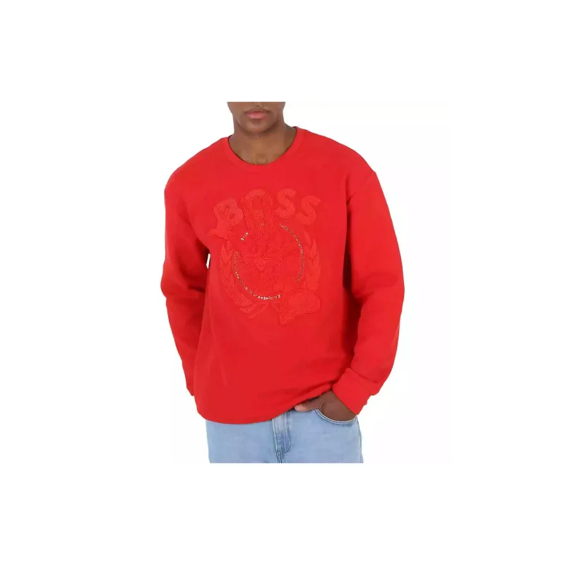 HUGO BOSS HUGO BOSS X LOONEY TUNES SS23 Sweatshirts Men Red-1