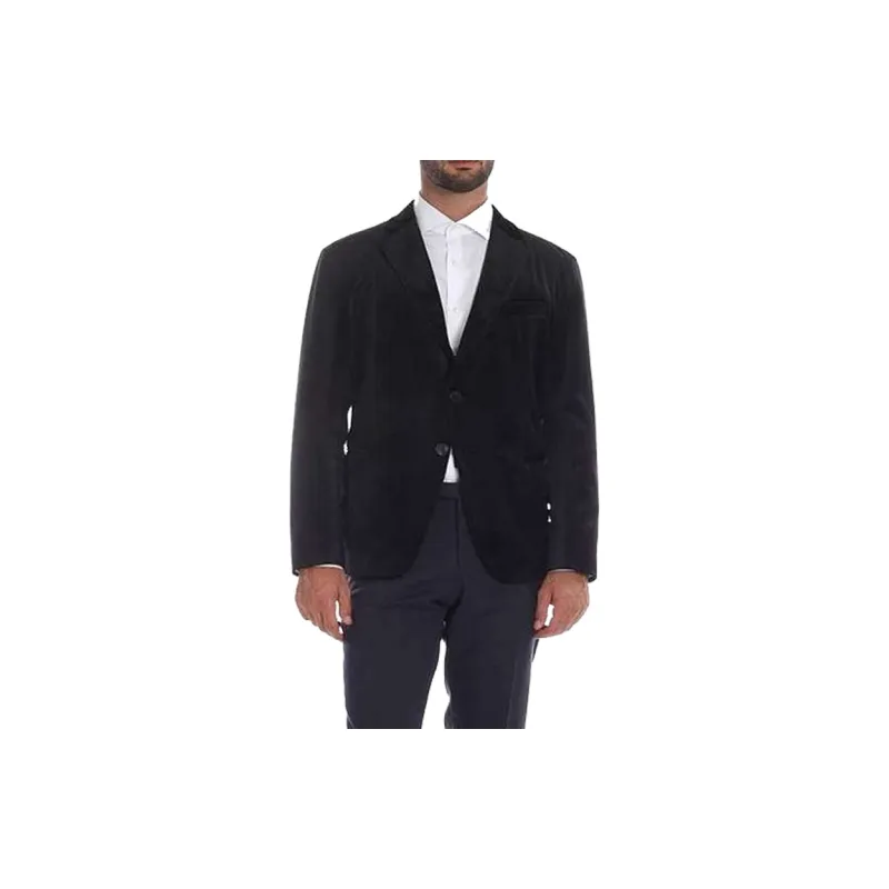 EMPORIO ARMANI SS22 Business Suits Coats Men's Black-3