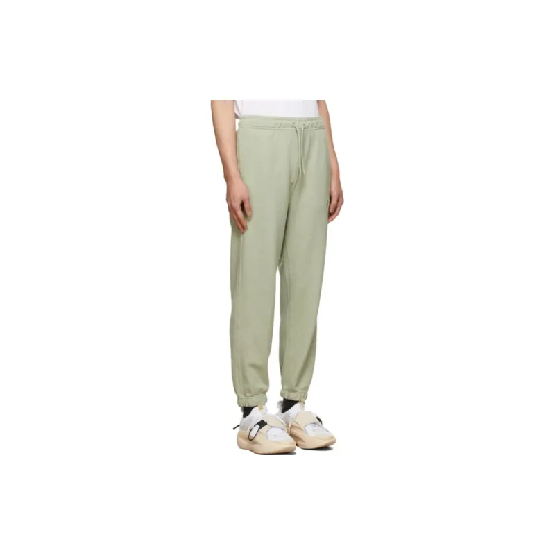LiNing Sports Basketball Collection Knitted Sweatpants Men Desert Green-2