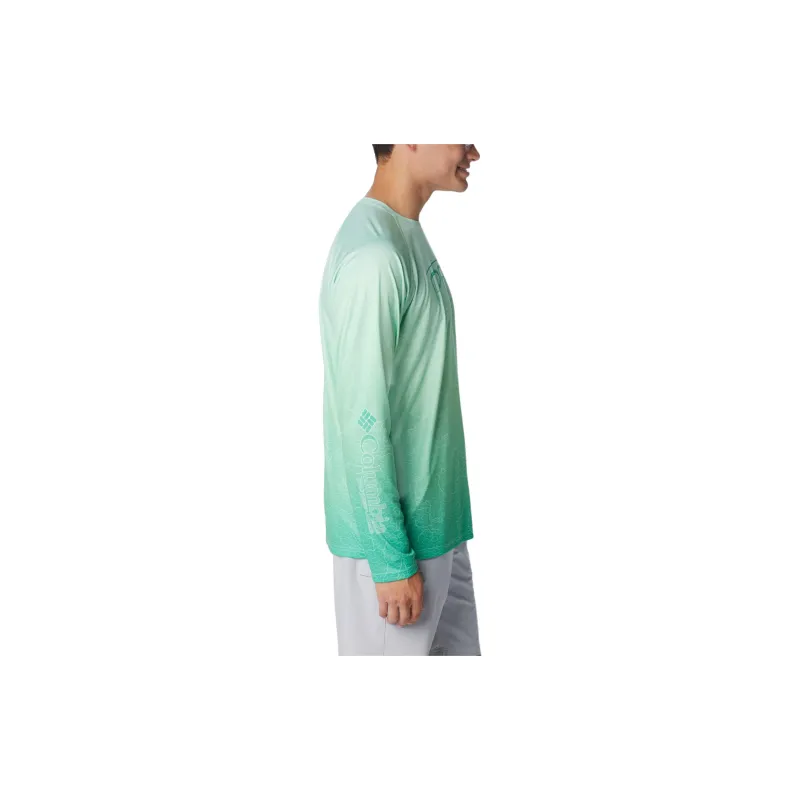 Columbia PFG Super Terminal Tackle™ T-Shirt Men's Green-2