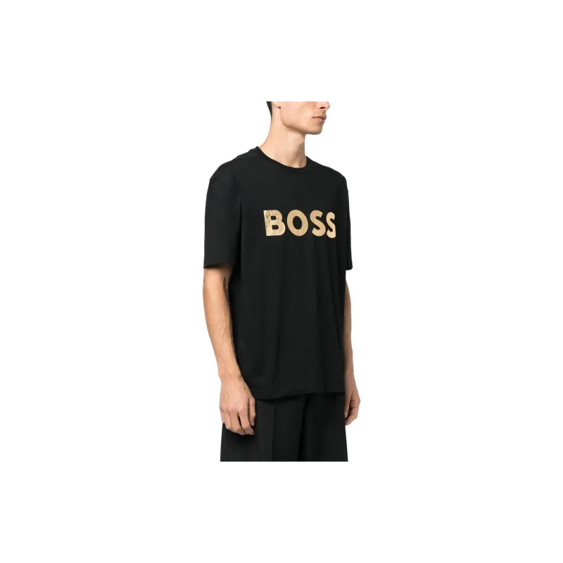 HUGO BOSS SS23 T-Shirt Men's Dark Black-3