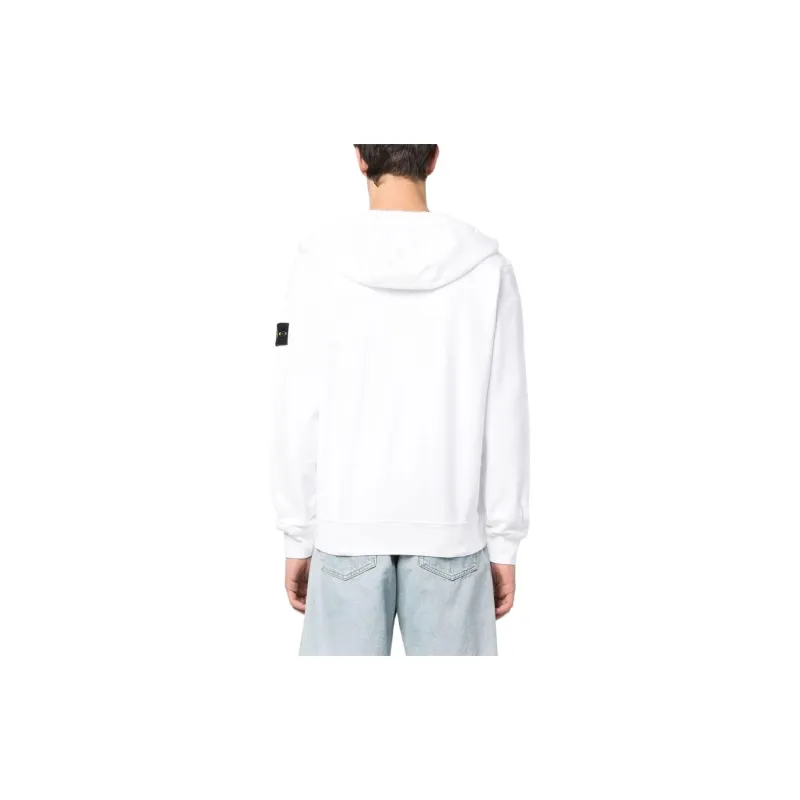STONE ISLAND Compass logo Zip up Hoodie-2