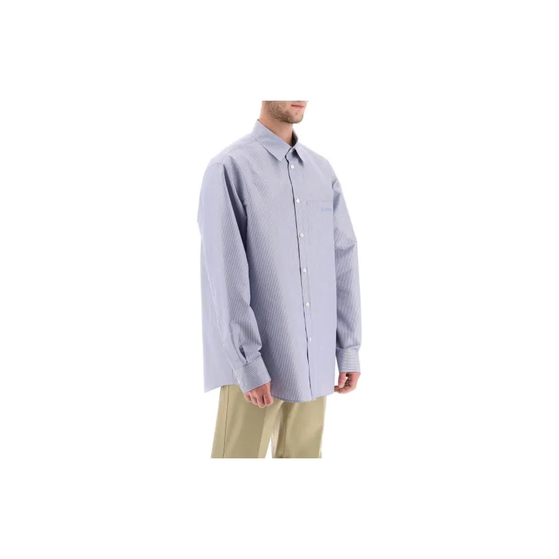 Valentino Striped Long Sleeved Shirt-3