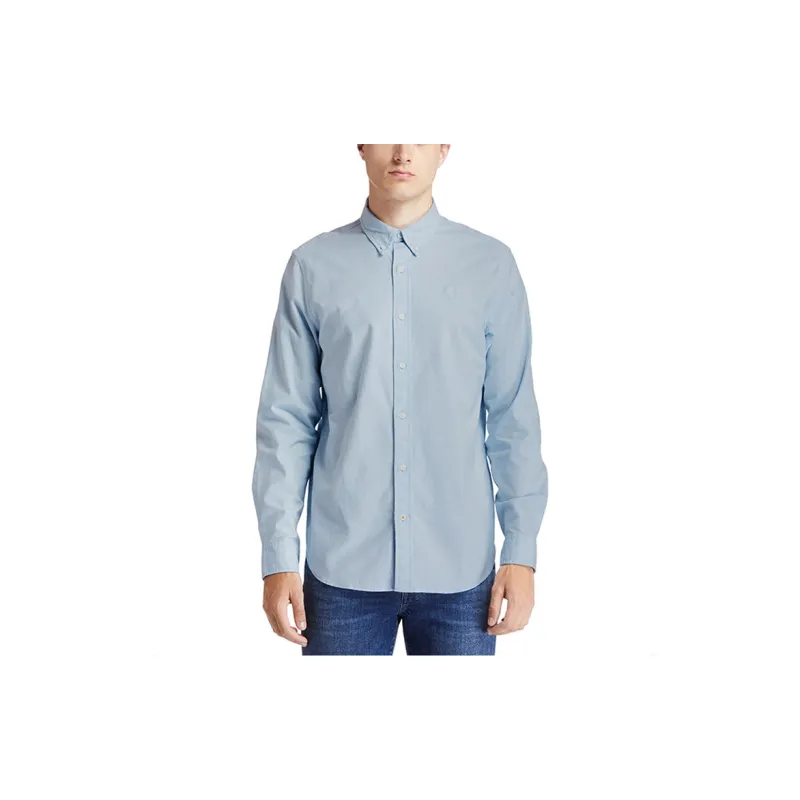Timberland Shirt Men's Azure Blue-1