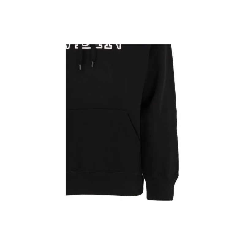 Valentino Logo Detailed Drawstring Hoodie-6