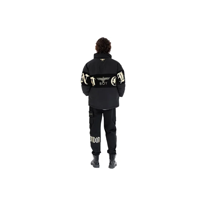 Boy London FW22 Down Jacket Unisex Black-3