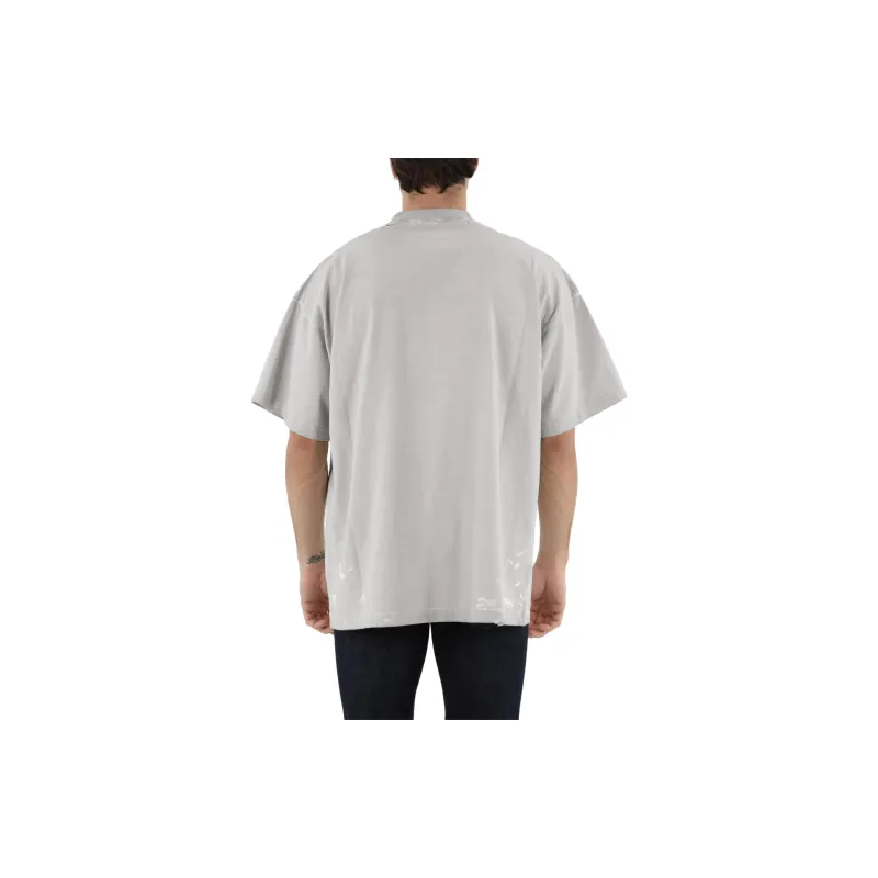 Balenciaga Metal Vintage Oversized T Shirt-6