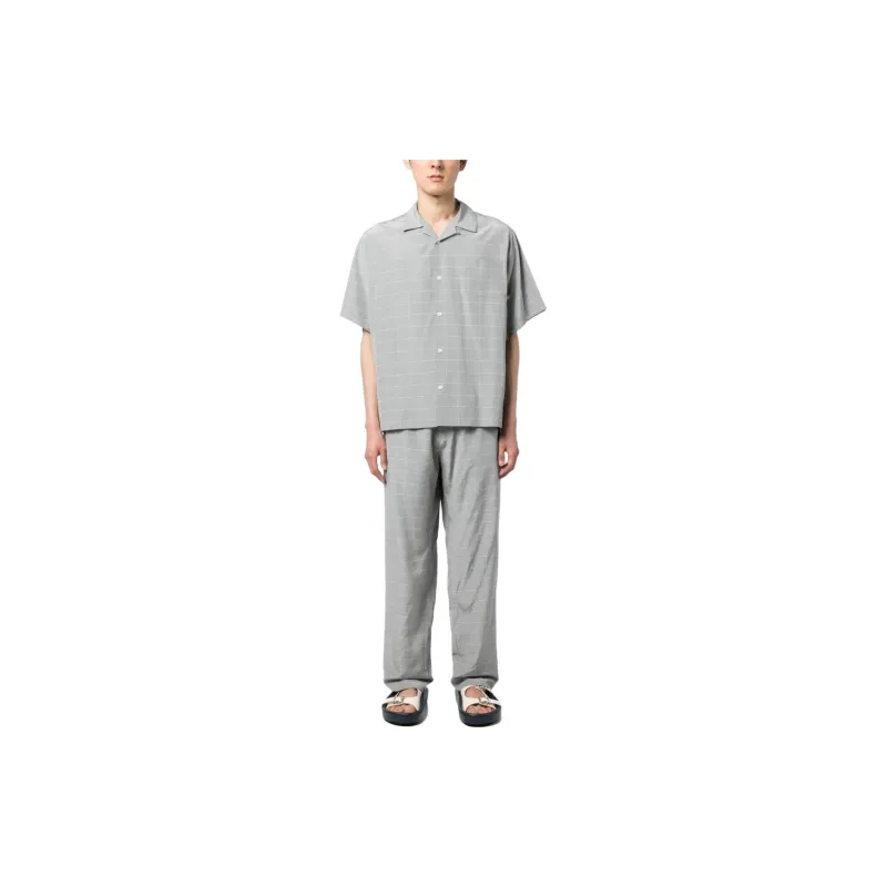 UNDERCOVER Check pattern Silk blend Shirt-1