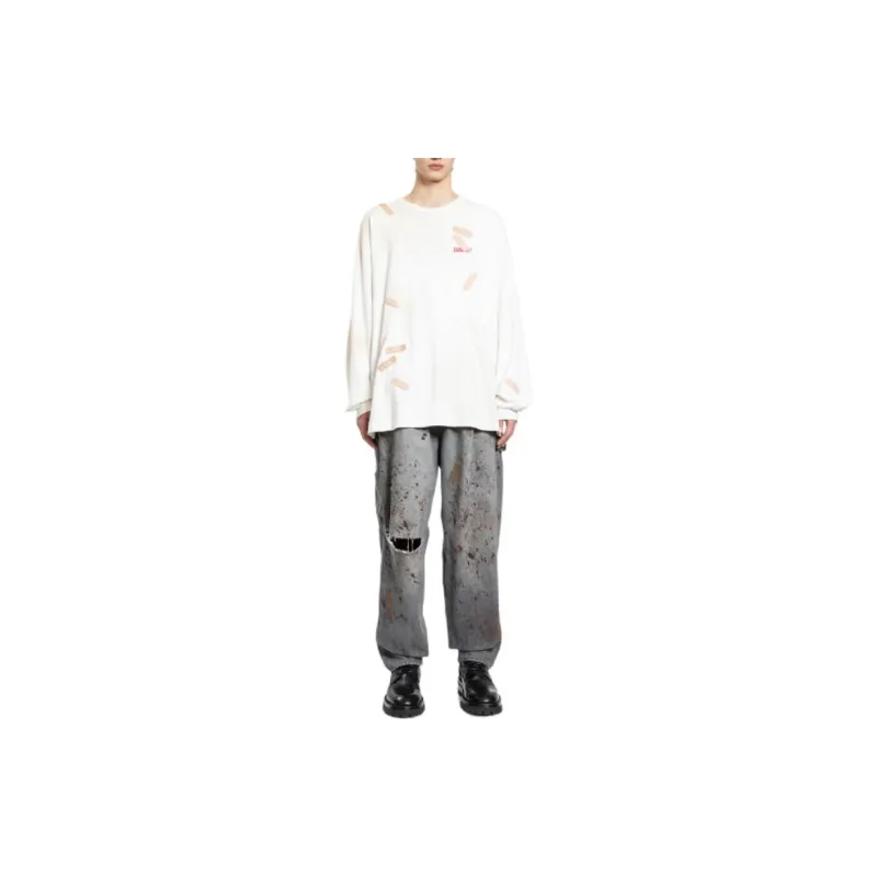 Doublet Bandage Embroidery T shirt-3