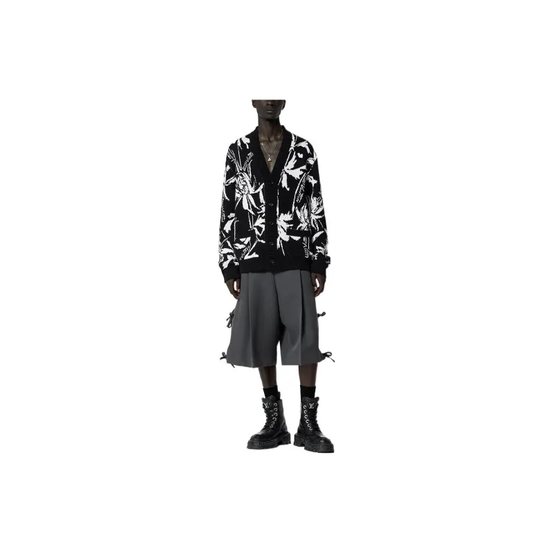 LOUIS VUITTON Thistle Jacquard Cardigan-1