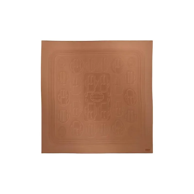 HERMES Cashmere Mulberry Silk Knit Scarves Women's Golden Horsehair Color-0