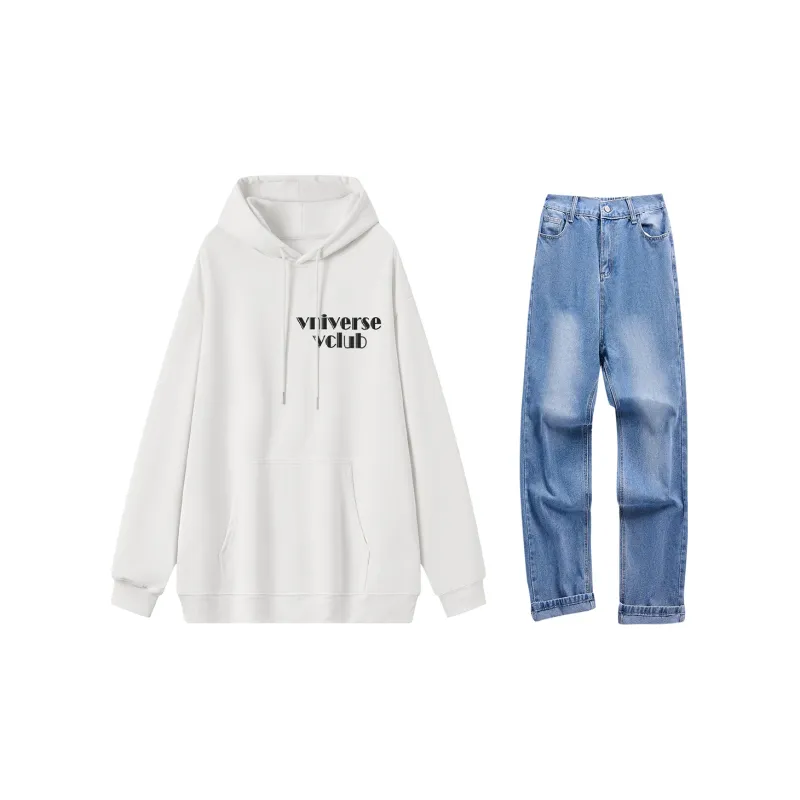 VniVerseVClub Sweatshirt Set Unisex-1