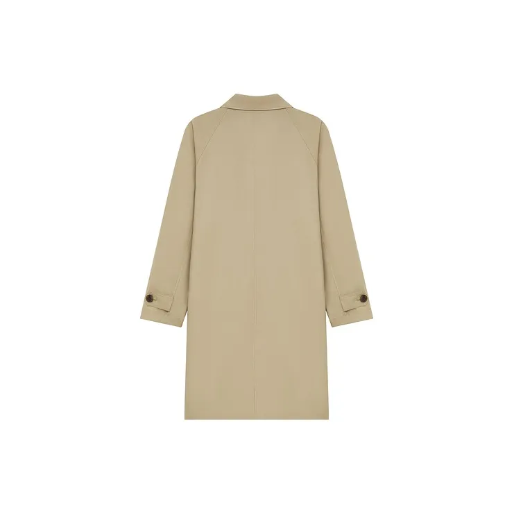 Teenie Weenie Men 24FW Trench Coat Unisex Khaki-1